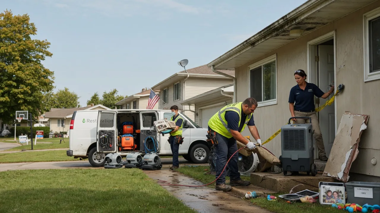 Water Damage Restoration in Schellsburg, PA near me
